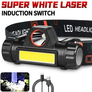 Outdoor Headlights (head mounted) with Long Battery Life.