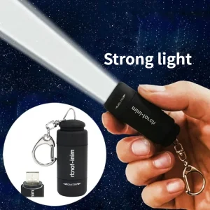 Pocket Keychain Flashlight, Waterproof (rechargeable).