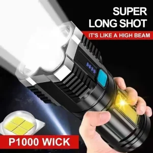 High Power LED Flashlight (4 bulb).
