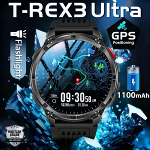 New T-Rex3 Smart Watch GPS/ Track/ Compass.