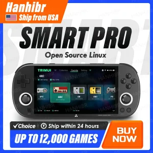 Smart Pro Handheld Game Console (4.96''IPS Screen).