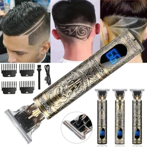 LCD Electric Hair Clipper