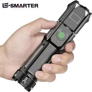Powerful LED (100,00 Lumen) Flashlight- Rechargeable USB.